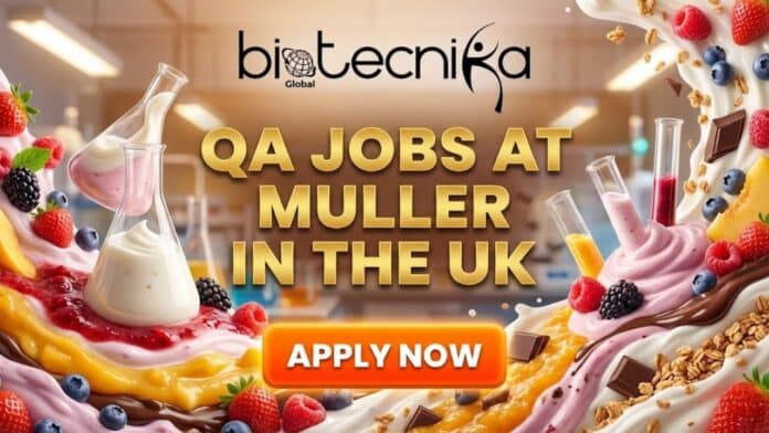 Latest QA Jobs at Müller in England, UK | Join as a Food Science Specialist Now!