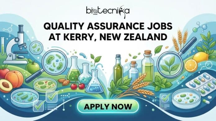 Recent Quality Assurance Jobs at Kerry, New Zealand | Join for the QA Technician Role!