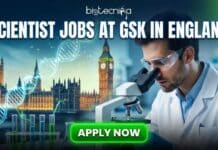 Openings for Biology Jobs at GSK in England | Apply for the Principal Scientist Role! Openings for Biology Jobs at GSK in England | Apply for the Principal Scientist Role!