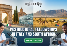 Arturo Falaschi Short-term Postdoctoral Fellowships in Italy and South Africa | Apply Now Postdoctoral Fellowships in Italy and South Africa Short-term Fellowships at ICGEB.