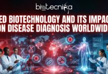 Red Biotechnology and Its Impact on Disease Diagnosis Worldwide Red Biotechnology and Its Impact on Disease Diagnosis Worldwide. Explore medical biotechnology in diagnosis. Red biotechnology drives personalized medicine and translational medicine globally.