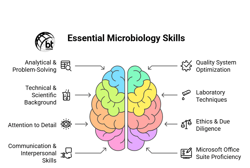 Skills & Competencies for Microbiology Jobs - visual selection