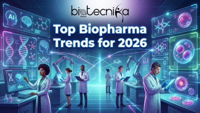 From AI and cancer drug development to biomanufacturing and M&A, these seven biopharma trends explain how the industry is evolving in 2026.