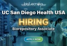 Clinical Research Jobs at UC San Diego Health USA | Apply now Biorepository Associate at UC San Diego Health working with clinical research biospecimens in Moores Cancer Center