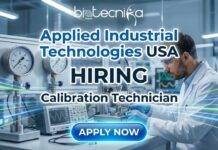 Technician Jobs at Applied Industrial Technologies USA | Apply now Calibration Technician II job at Applied Industrial Technologies – Hands-on technician job in Raleigh, NC