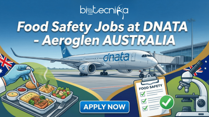 Food Safety and HSE Coordinator food science job at dnata catering Australia