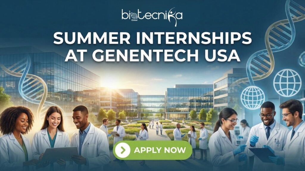 Summer Internship – Clinical Operations at Genentech USA