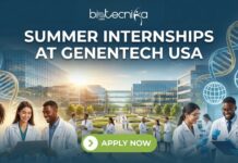 Kickstart Your Career: 2026 Summer Internship at Genentech USA in Clinical Operations 2026 Summer Internship at Genentech Careers – Clinical Operations, Biology and Biomedical Sciences Internship in South San Francisco