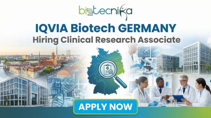 Clinical Research job offer at IQVIA Biotech Germany