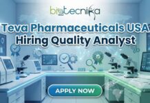 Exciting Opportunity: Quality Analyst Job at Teva Pharmaceuticals Professional Quality Analyst II working on the manufacturing floor at Teva Pharmaceuticals