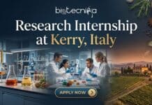 Kickstart Your Global Career! Kerry Research Internship 2026 in Italy Kerry research internship 2026 food science internship opportunity in Italy R&D laboratory