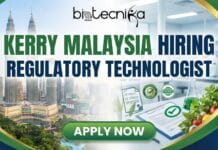 Exciting Life Science Job: Join Kerry as a Regulatory Technologist in Malaysia Regulatory Technologist life science job at Kerry Malaysia, managing compliance and raw material information in a global food company.