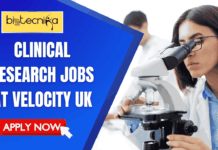 Clinical Research Jobs at Velocity UK | Life Science Candidates are Eligible Clinical Research Jobs at Velocity UK Life Science Candidates are Eligible