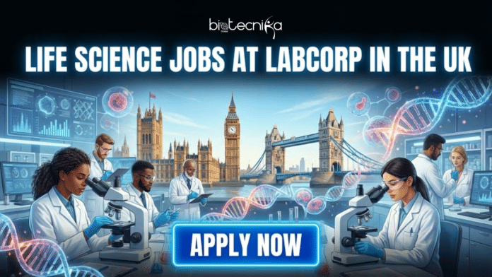 Labcorp Hiring Study Coordinator in the UK | Apply for the Life Science Jobs Now!