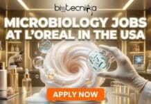 L’Oréal Hiring Microbiologists in the USA | Apply for the Microbiology Jobs Now! L’Oréal Hiring Microbiologists in the USA | Apply for the Microbiology Jobs Now!