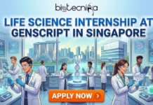 GenScript Calls for Biotecnologist Interns in Singapore | Don’t Miss this Life Science Internship Opportunity! GenScript Calls for Biotecnologist Interns in Singapore | Don't Miss this Life Science Internship Opportunity!