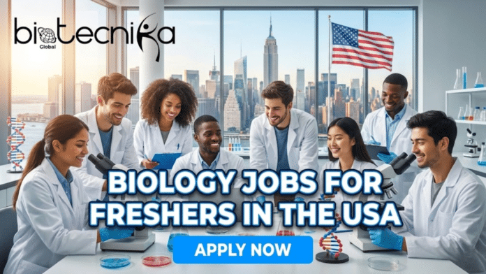 Entry Level Biology Jobs in the USA | Work at WuXi Biology as a Research Associate and get highly paid!