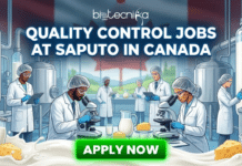 Saputo Canada Hiring QC Technician | Get an Opportunity to work in the leading Dairy Products Company! Saputo Canada Hiring QC Technician | Get an Opportunity to work in the leading Dairy Products Company!