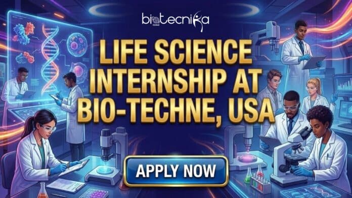Cutting-Edge Life Science Internship in the USA | Get an Opportunity to work at Bio-Techne!