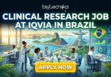 Openings for Clinical Research Job at IQVIA in Brazil | Work as a Clinical Research Coordinator! Openings for Clinical Research Job at IQVIA in Brazil | Work as a Clinical Research Coordinator!