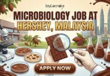 Latest Microbiology Job Opportunity at Hershey in Malaysia | Apply Soon! Latest Microbiology Job Opportunity at Hershey in Malaysia | Apply Soon for the Lab Analyst!
