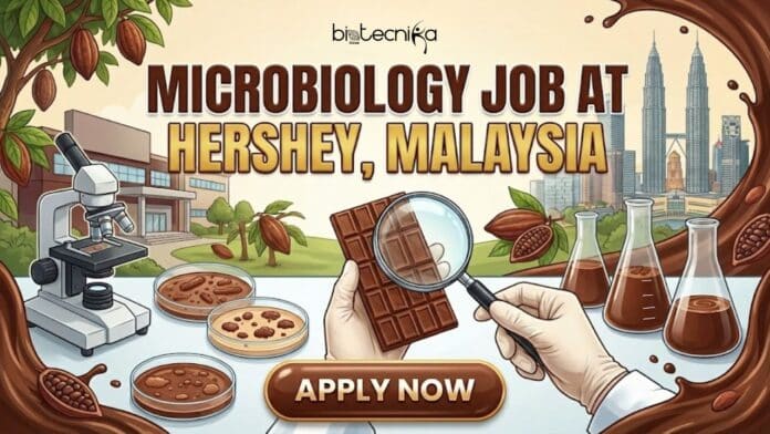 Latest Microbiology Job Opportunity at Hershey in Malaysia | Apply Soon for the Lab Analyst!