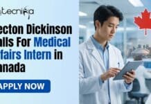 Becton Dickinson Calls For Medical Affairs Intern in Canada | Apply for the Internship Opportunity! Becton Dickinson Calls For Medical Affairs Intern in Canada | Apply for the Internship Opportunity!