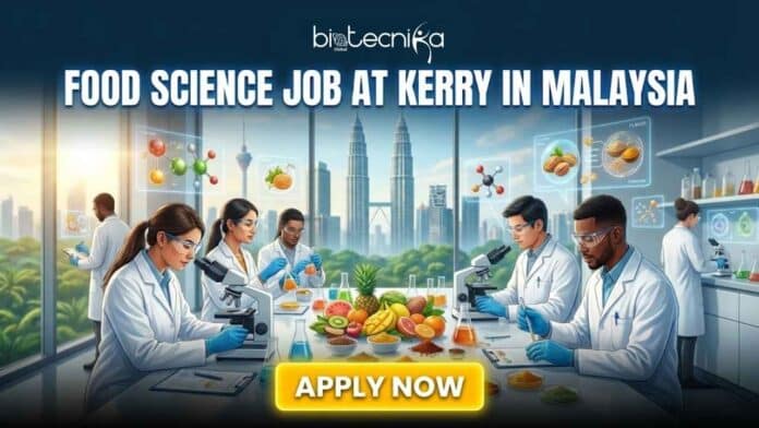 Latest Food Science Job at Kerry in Malaysia. Apply for the Regulatory Technologist Role at Kerry in Malaysia.