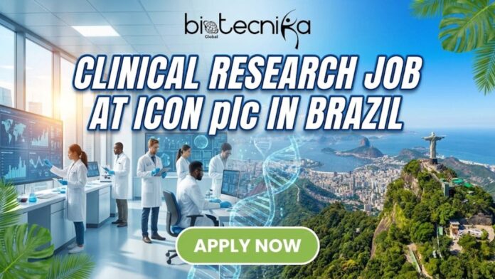 Clinical Research Job at ICON plc in Brazil. Apply for the Clinical Site Associate Role at ICON plc Careers.