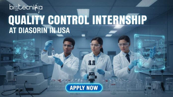 Quality Control Internship at Diasorin in the USA. Apply for the Paid Internship at Diasorin Careers in the USA.
