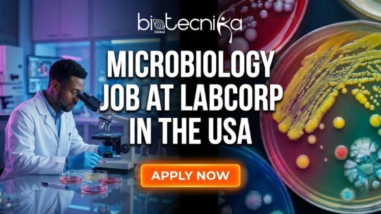 Microbiology Job at Labcorp in the USA | Earn Upto $37/Hour!