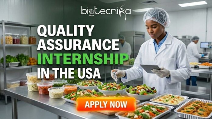 Quality Assurance Internship at Reser's Fine Foods in the USA. Apply for the Quality Assurance Intern Role in the USA.