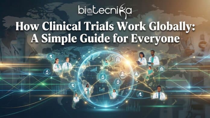 Global overview showing how clinical trials are conducted in different countries clinical trial phases, clinical trial regulations, clinical trial process, global clinical trial, international clinical trial