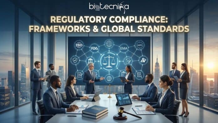 Master Compliance, regulatory affairs, quality assurance & compliance framework. Learn FDA regulations, EMA compliance & WHO guidelines.
