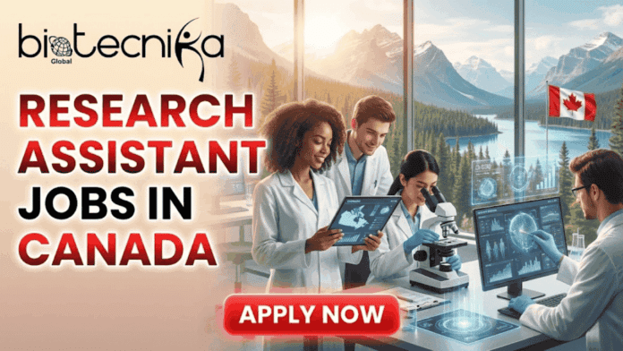 Research Assistant Jobs at the University of Calgary, Canada. A featured image for a job advertisement titled