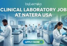 Freshers Jobs in Genetics: Clinical Lab Associate Job at Natera, USA Clinical lab associate working at Natera laboratory in San Carlos, California