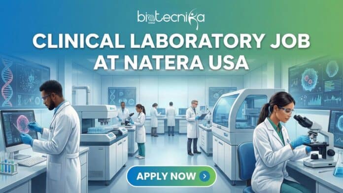 Clinical lab associate working at Natera laboratory in San Carlos, California