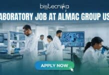 Exciting Laboratory Job Opportunity: Become a Laboratory Technician at Almac Group USA Laboratory Technician working in Almac Group lab, handling samples and laboratory equipment in Durham, NC