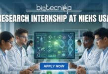 Exciting Paid NIH Summer Internship 2026 at NIEHS USA | Don’t Miss This Opportunity NIH Summer Internship Program students conducting biomedical research at NIEHS laboratory
