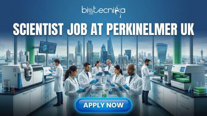 Scientist job at PerkinElmer in Stevenage – laboratory research and innovative life sciences work environment