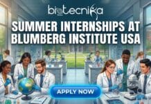 Paid Summer Research Internship at Blumberg Institute USA Summer research internship program at Blumberg Institute laboratory in Pennsylvania