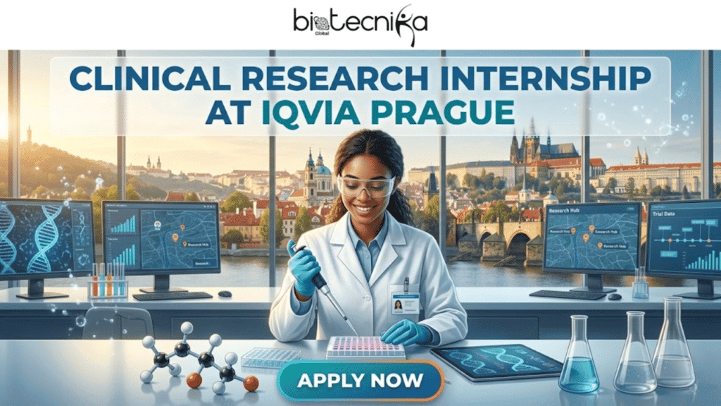 Clinical Research Internship at IQVIA Prague | Life Science Career