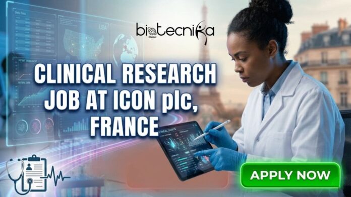Clinical Research Job at ICON plc in France. Apply for the Clinical Research Associate Role at ICON plc Careers