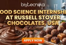 Exclusive Food Science Internship at Russell Stover Chocolates in the USA | Explore this Wonderful Opportunity Now! Food Science Internship at Russell Stover Chocolates in the USA. Apply for the Quality Food Safety Intern Role.