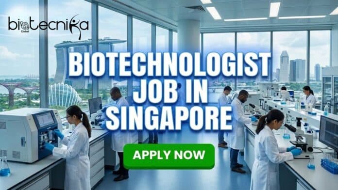 Biotechnologist Job in Singapore. BS in Life Science Candidates Apply for the Biotechnologist Role at GenScript Careers.