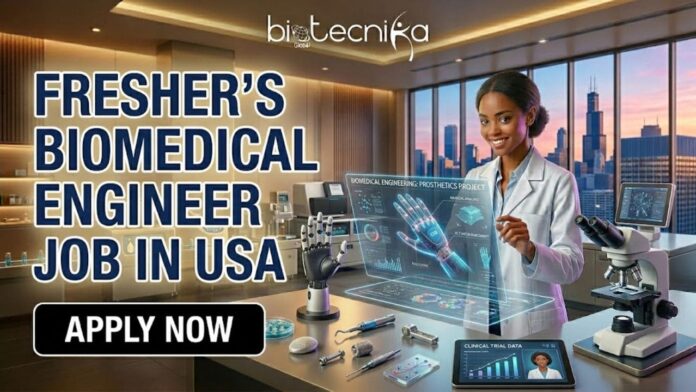 Biomedical Engineer Job for Freshers at Collabera Careers in the USA. Apply for this Entry-Level Role at Collabera in the USA.