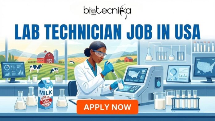 Lab Technician Job at Dairy Farmers of America. Apply for the Lab Technician Job in the USA. Earn Upto $23.96/Hr!