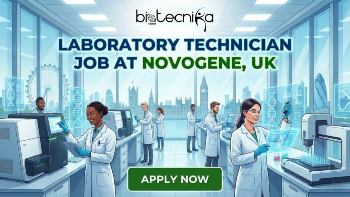 Laboratory Technician Job at Novogene in the UK. Life Science Candidates Apply for the Laboratory Technician Role at Novogene.