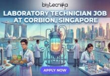 Corbion Hiring Laboratory Technician in Singapore | Grab this Opportunity Now! Exclusive Laboratory Technician Job at Corbion in Singapore. Apply for the Food Science Job at Corbion in Singapore