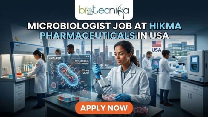Microbiologist Job at Hikma Pharmaceuticals in the USA. Apply for the Microbiologist Role at Hikma Pharmaceuticals in the USA.